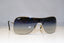 RAY-BAN Mens Designer Sunglasses Silver Shield RB 3211 003/8G 17628