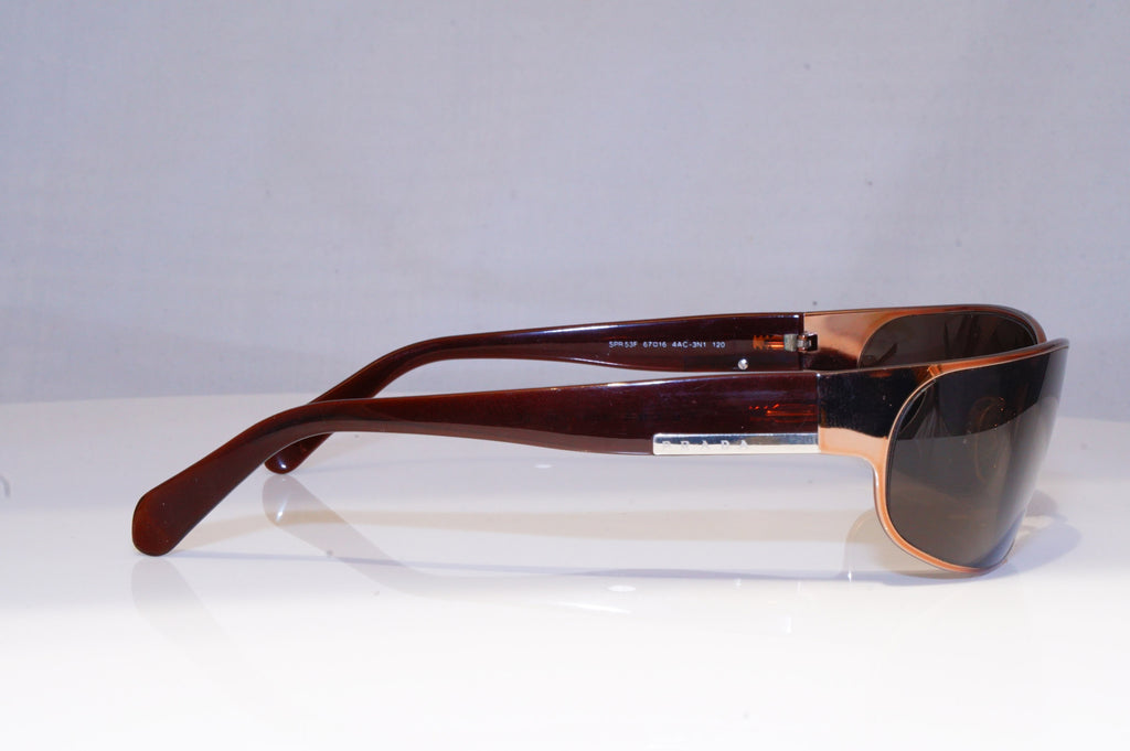 PRADA Mens Boxed Vintage Designer Sunglasses Brown SPR 53F 4AC-3N1 19840