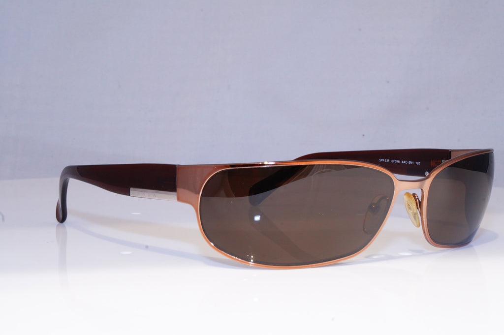 PRADA Mens Boxed Vintage Designer Sunglasses Brown SPR 53F 4AC-3N1 19840