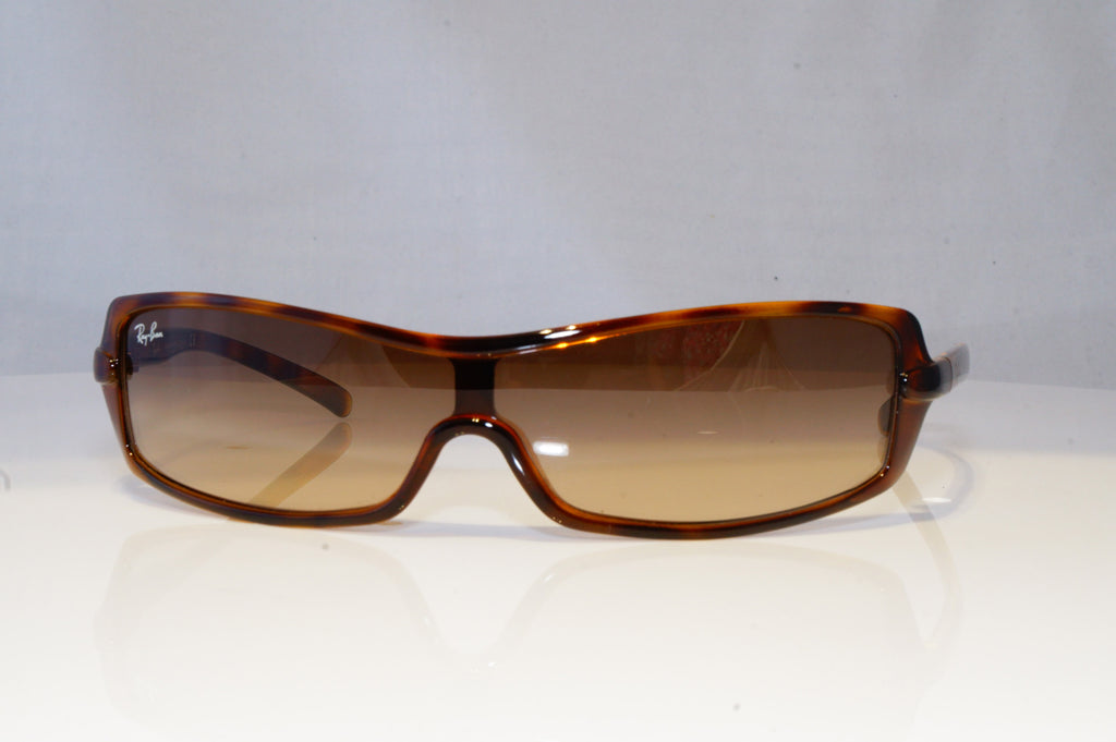 RAY-BAN Mens Designer Sunglasses Brown Shield 4071 642/13 20876