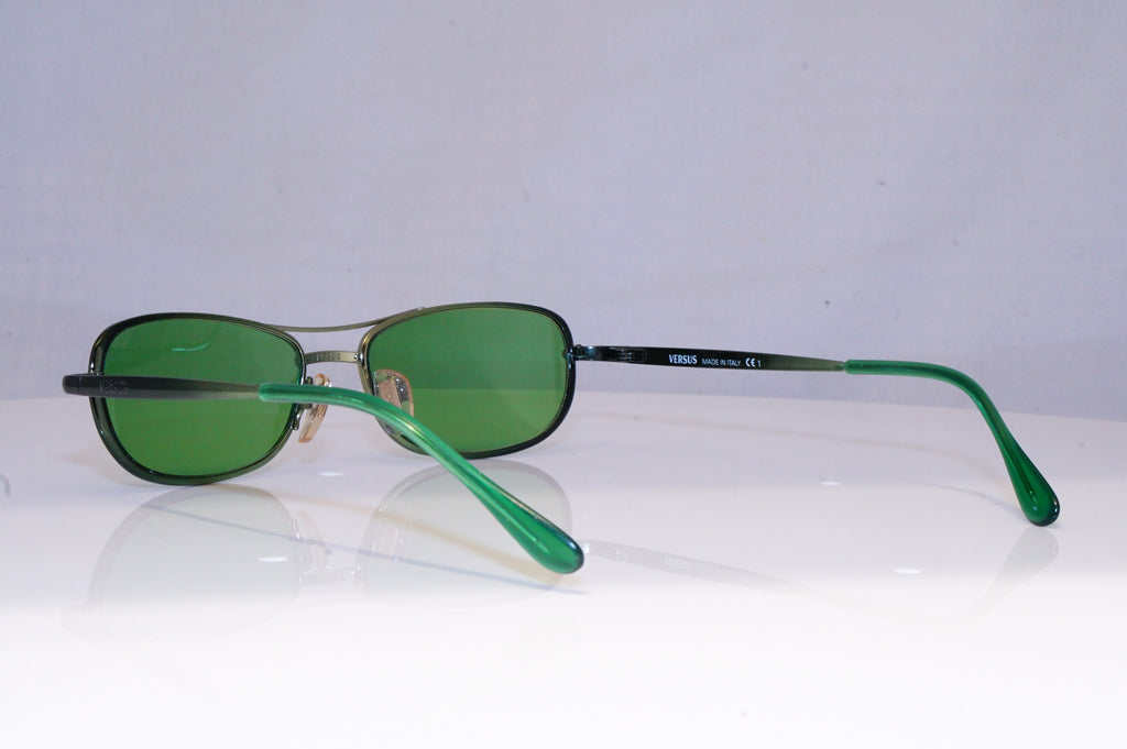 VERSUS Womens Designer Sunglasses Green Rectangle L17 45M 19816