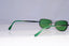 VERSUS Womens Designer Sunglasses Green Rectangle L17 45M 19816