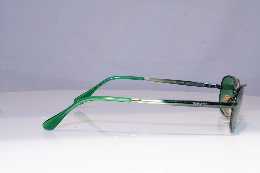 VERSUS Womens Designer Sunglasses Green Rectangle L17 45M 19816