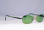 VERSUS Womens Designer Sunglasses Green Rectangle L17 45M 19816