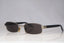 GUCCI 1990 Vintage Mens Designer Sunglasses Brown Rectangle GG 1638 E4W 16117