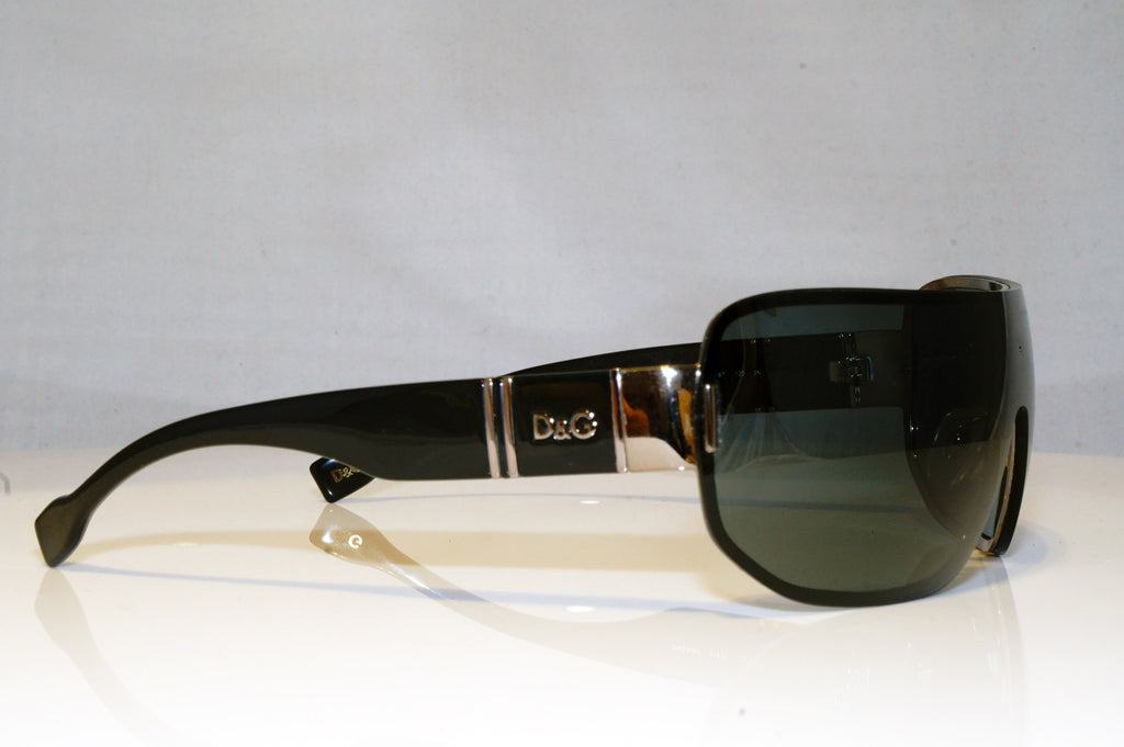 DOLCE & GABANNA Mens Designer Sunglasses Black Shield D&G 6060 079/87 17431