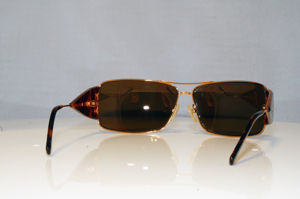 PRADA Mens Boxed Designer Sunglasses Brown Rectangle SPR 55H 2AU-2P1 17485