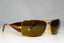 PRADA Mens Boxed Designer Sunglasses Brown Rectangle SPR 55H 2AU-2P1 17485