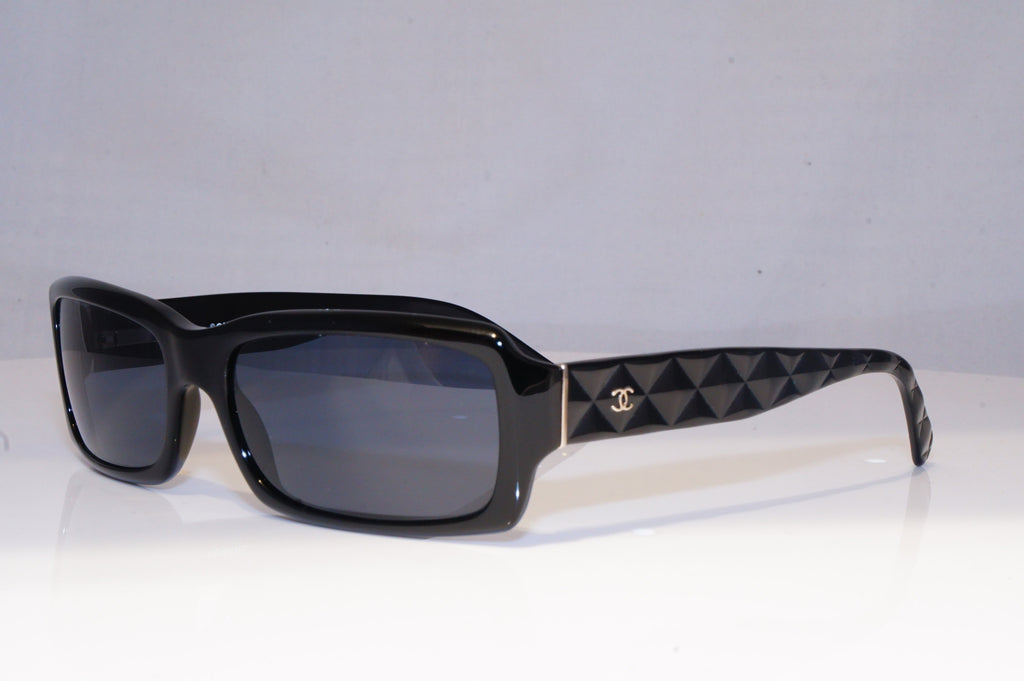 CHANEL Womens  Designer Sunglasses Black Rectangle QUILTED 5125 501/87 19812