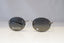 GUCCI Mens Womens Vintage Designer Sunglasses Silver Oval GG 1717 6LBCE 20695