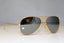 RAY-BAN Mens Unisex Mirror Designer Sunglasses Gold Aviator RB 3025 112/69 15172