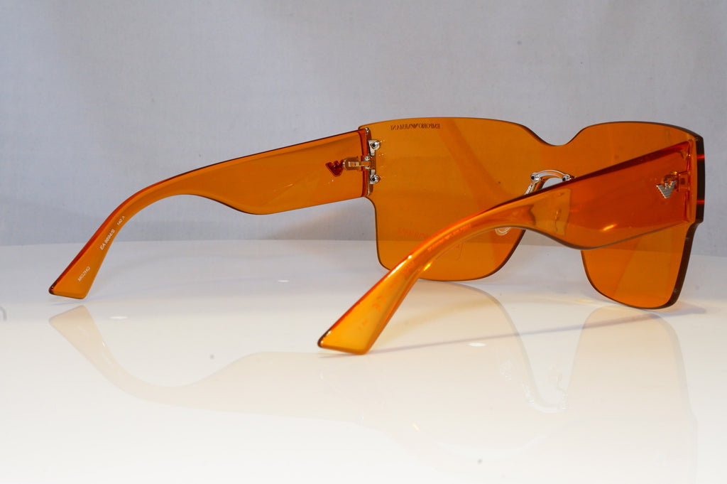 EMPORIO ARMANI Mens Womens Designer Sunglasses Shield AMBER EA 9894 MGZHQ 20873