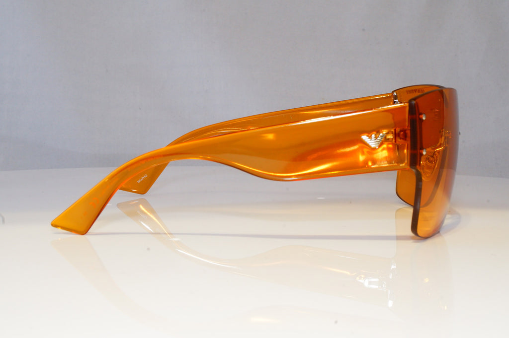 EMPORIO ARMANI Mens Womens Designer Sunglasses Shield AMBER EA 9894 MGZHQ 20873