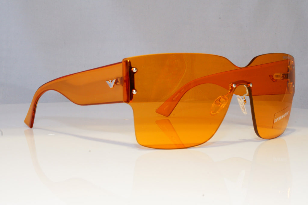 EMPORIO ARMANI Mens Womens Designer Sunglasses Shield AMBER EA 9894 MGZHQ 20873